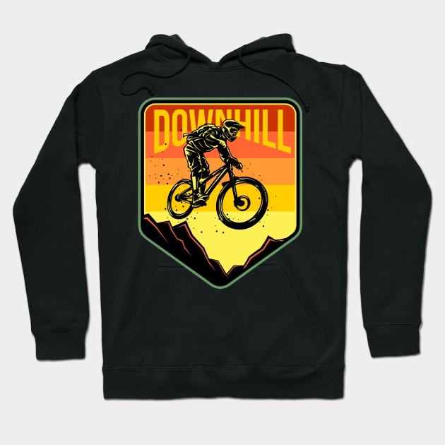 Downhill bike Hoodie by D3monic